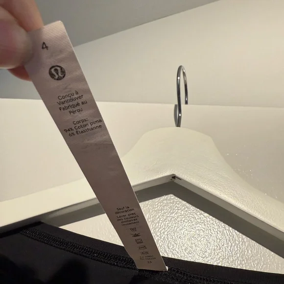 lululemon athletica Black Long Sleeve Dress - Picture 3 of 4